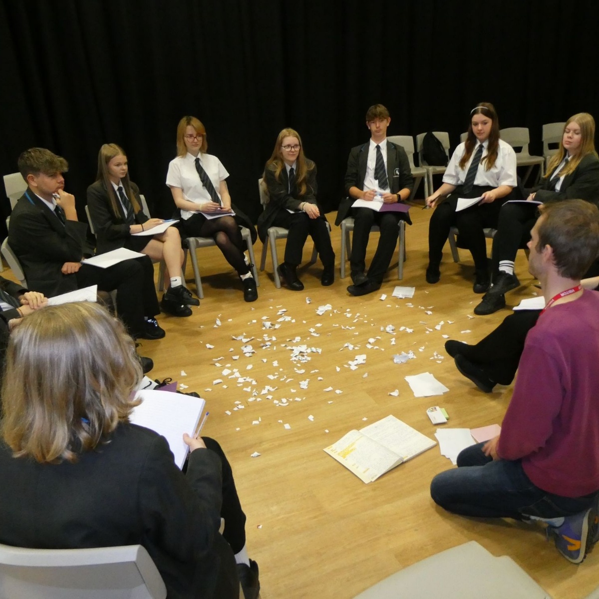 Carisbrooke College - Playwriting Workshop with The National Theatre